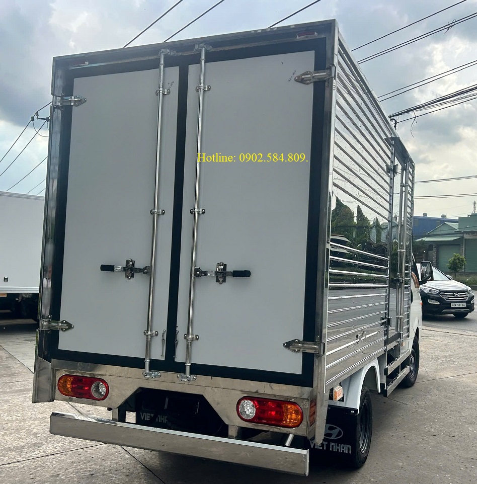 hyundai porter thùng kín inox